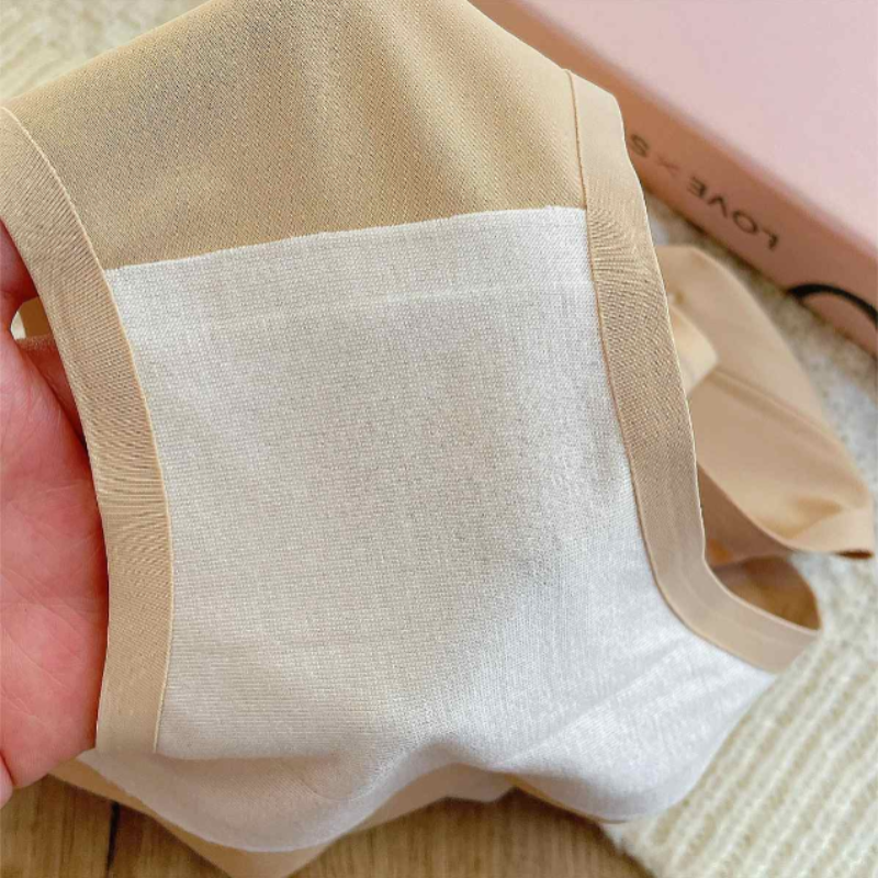 Massive Spot Girl Ice Silk Mid-Waist Underwear – Breathable, Seamless & Sexy Comfort