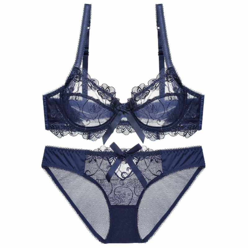 Hot Lace Bralette & Panty Set – Sexy, Elegant Lingerie for Women