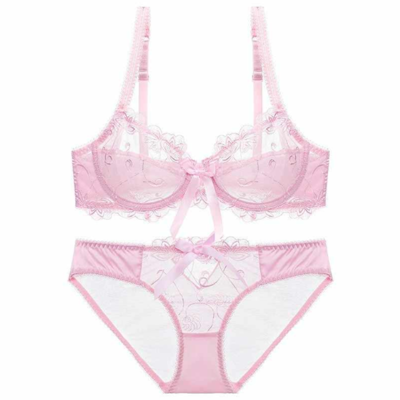 Hot Lace Bralette & Panty Set – Sexy, Elegant Lingerie for Women