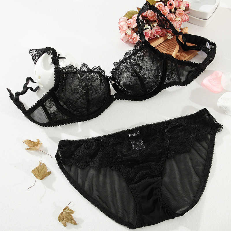 Sexy Net Bra & Panty Set – Bold, Sheer & Unapologetically Feminine